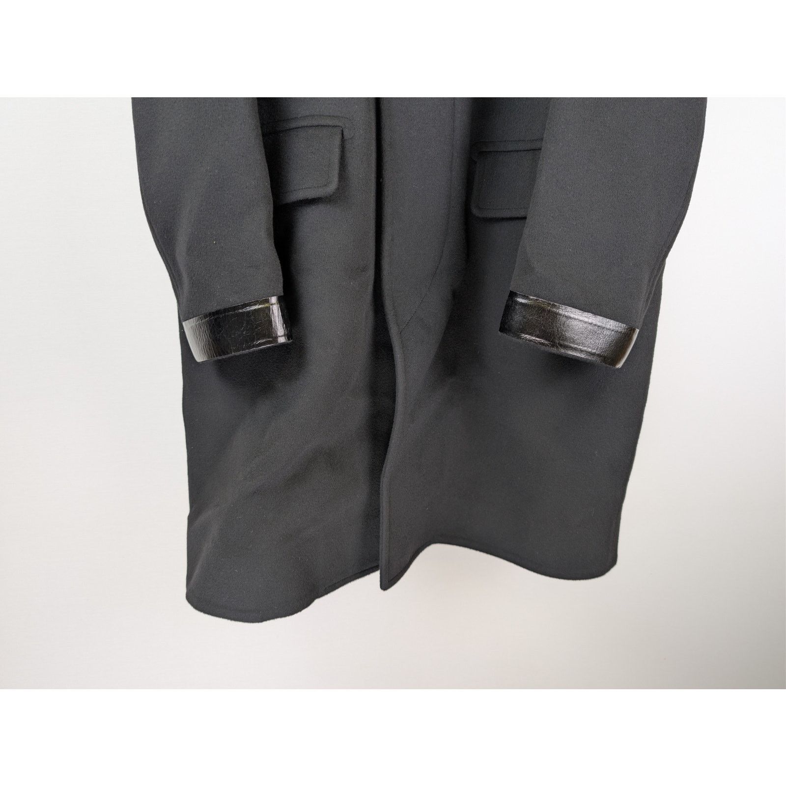 Tom Ford o1rshd1 Long Heavy Coat in Black Size US M / EU 48-50 / 2 - 4 Thumbnail