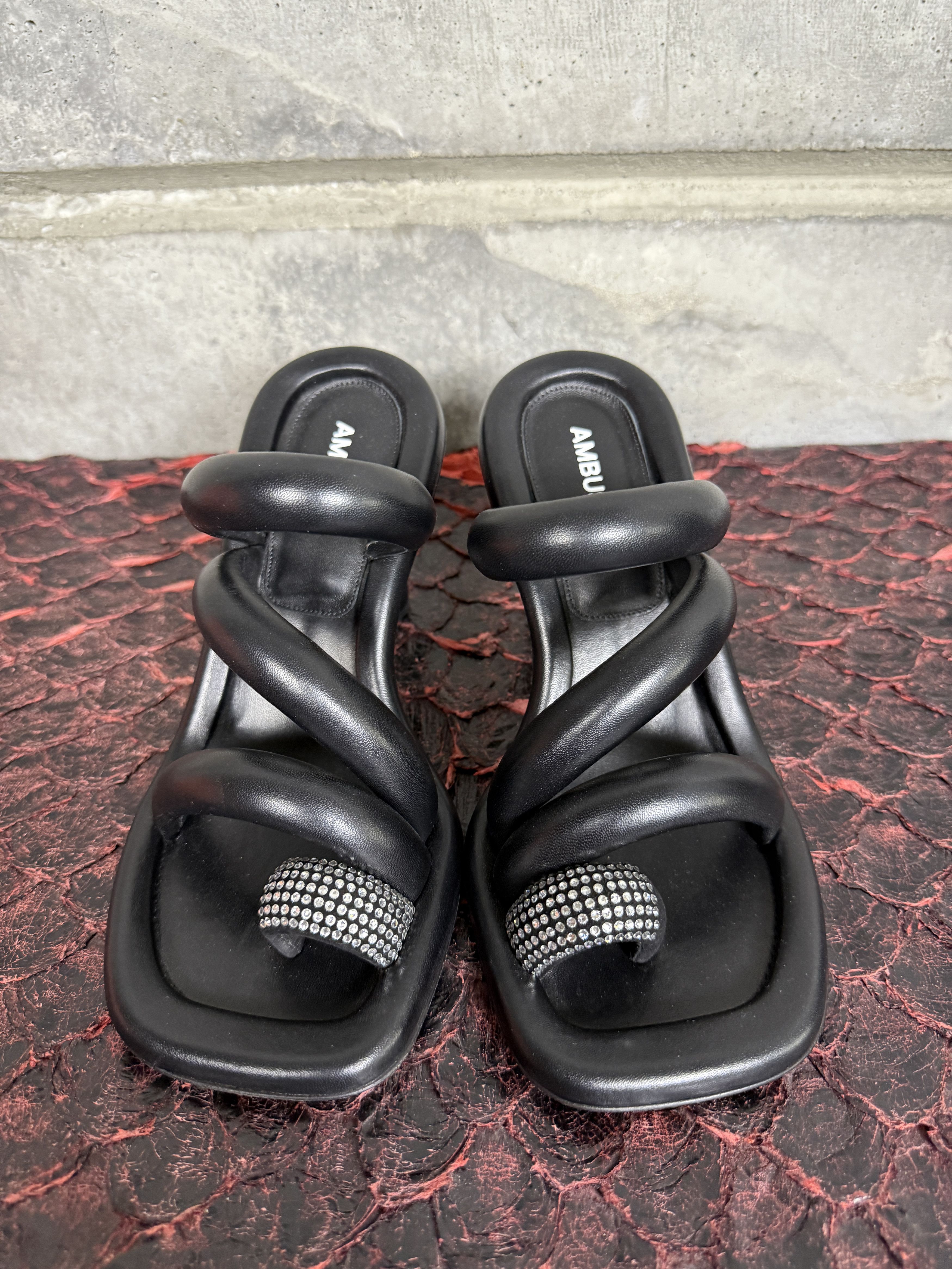 Ambush Design $285 Ambush Cushion Strap Heel Sandals Size US 7 / IT 37 - 6 Thumbnail