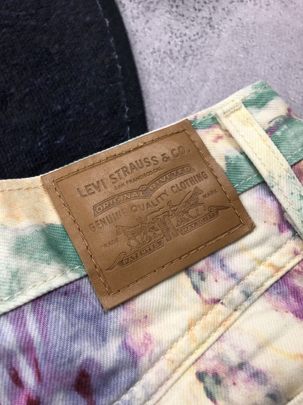 Levi's LEVIS Hype Multicolour Rare Shorts Streetwear Crazy Y2k Size 28" / US 6 / IT 42 - 15 Thumbnail