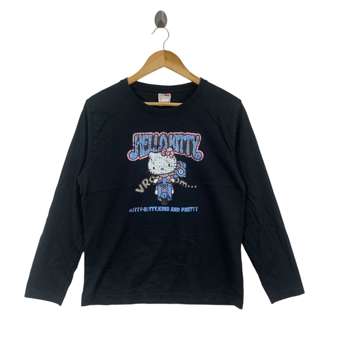 Other HELLO KITTY JAPAN Cartoon Skuter Distress Design Tee Shirt Size S / US 4 / IT 40 - 3 Thumbnail
