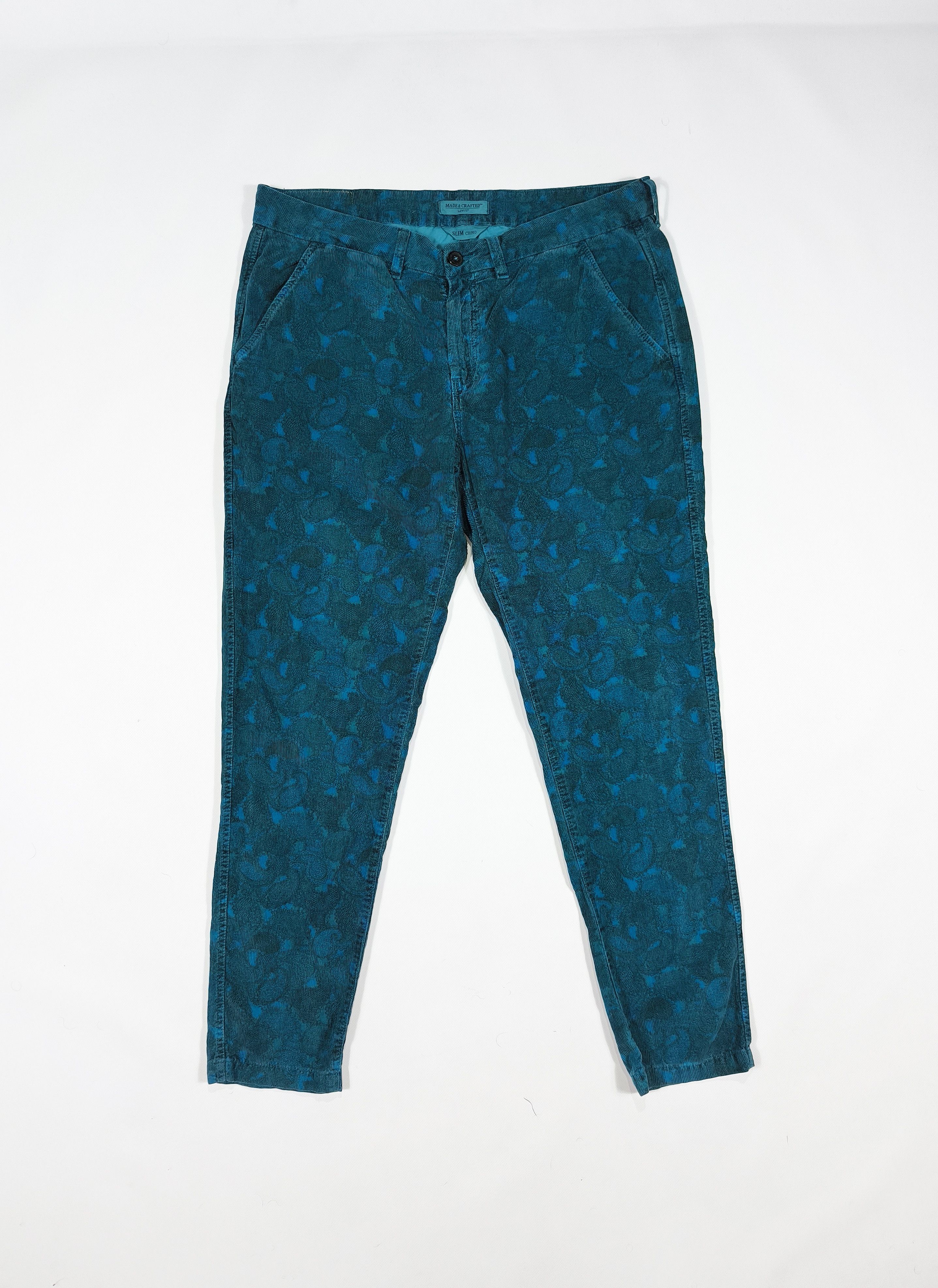Levi's Made & Crafted Levis Made & Crafted Corduroy Paisley Pattern Pants Size US 32 / EU 48 - 1 Thumbnail