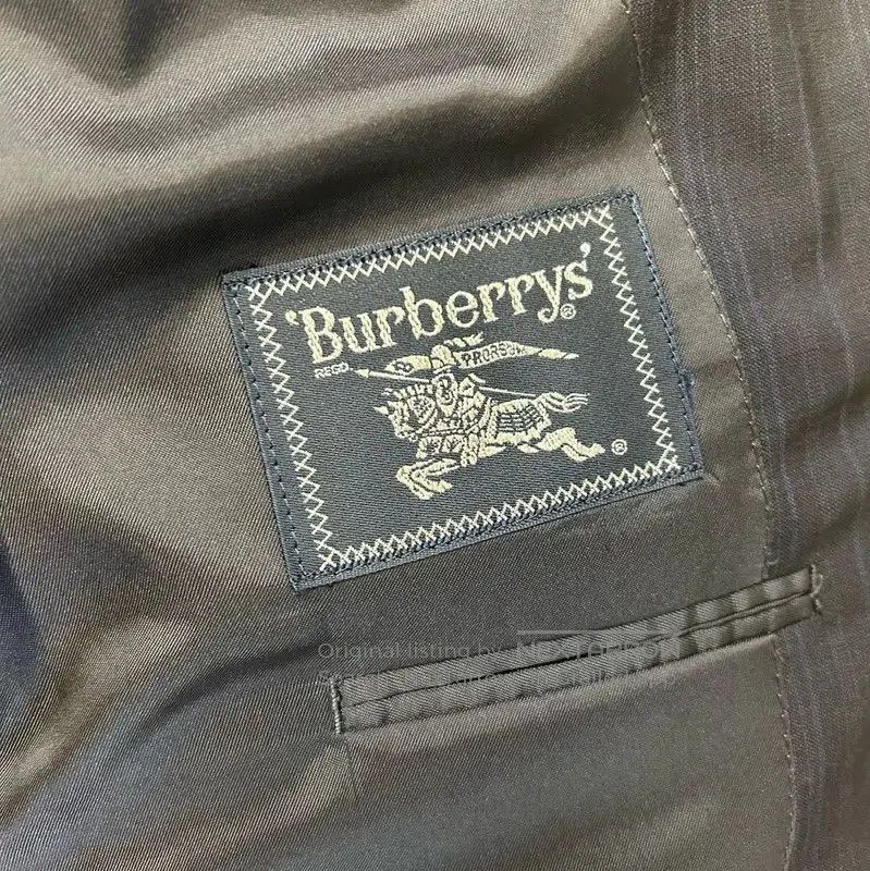 Burberry Burberry Men's Navy Wool Summer Jacket. Size US M / EU 48-50 / 2 - 5 Thumbnail