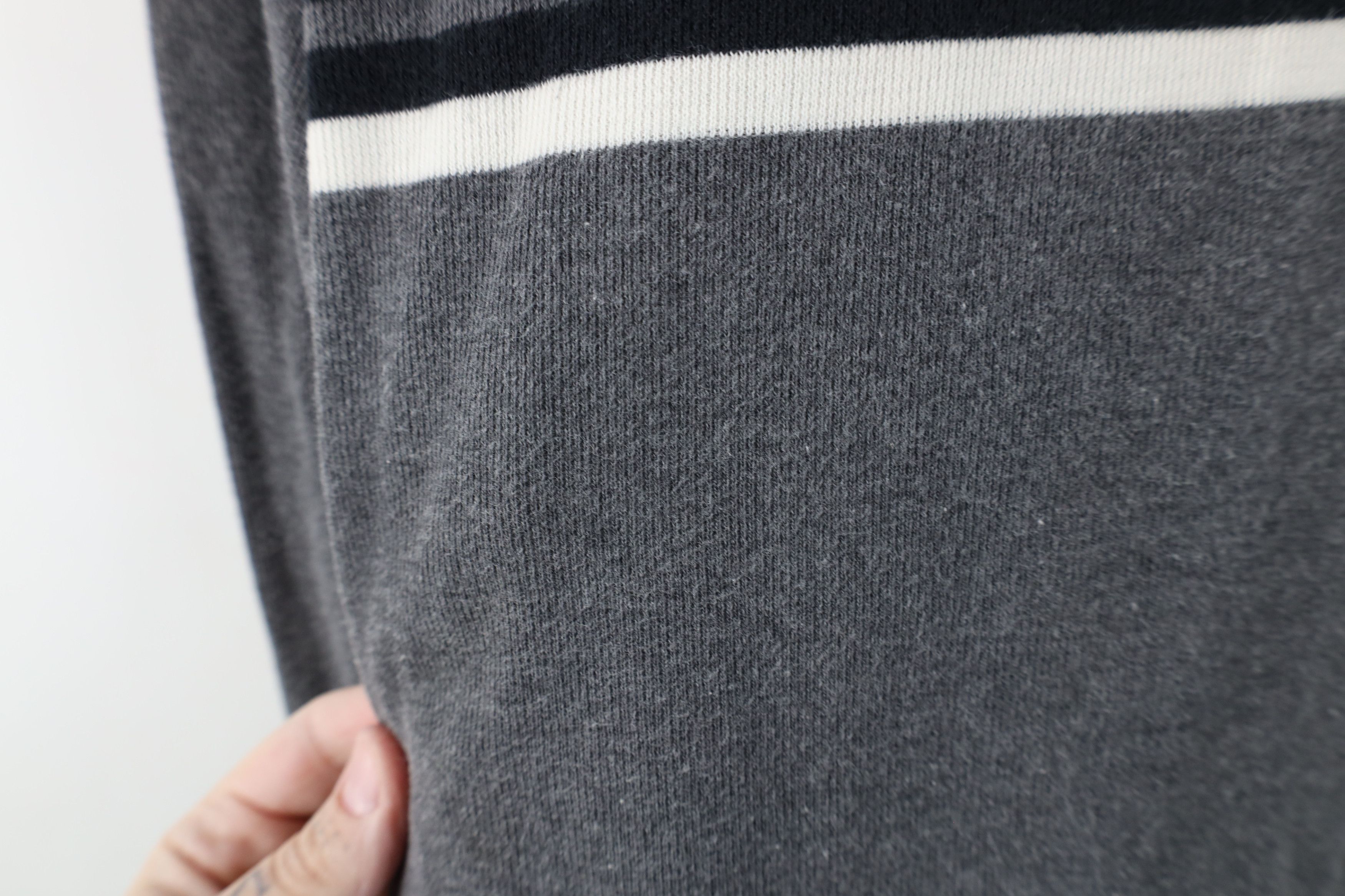 Nautica Vintage 90s Nautica Heavy Ribbed Knit Long Sleeve Rugby Polo Size US L / EU 52-54 / 3 - 8 Thumbnail