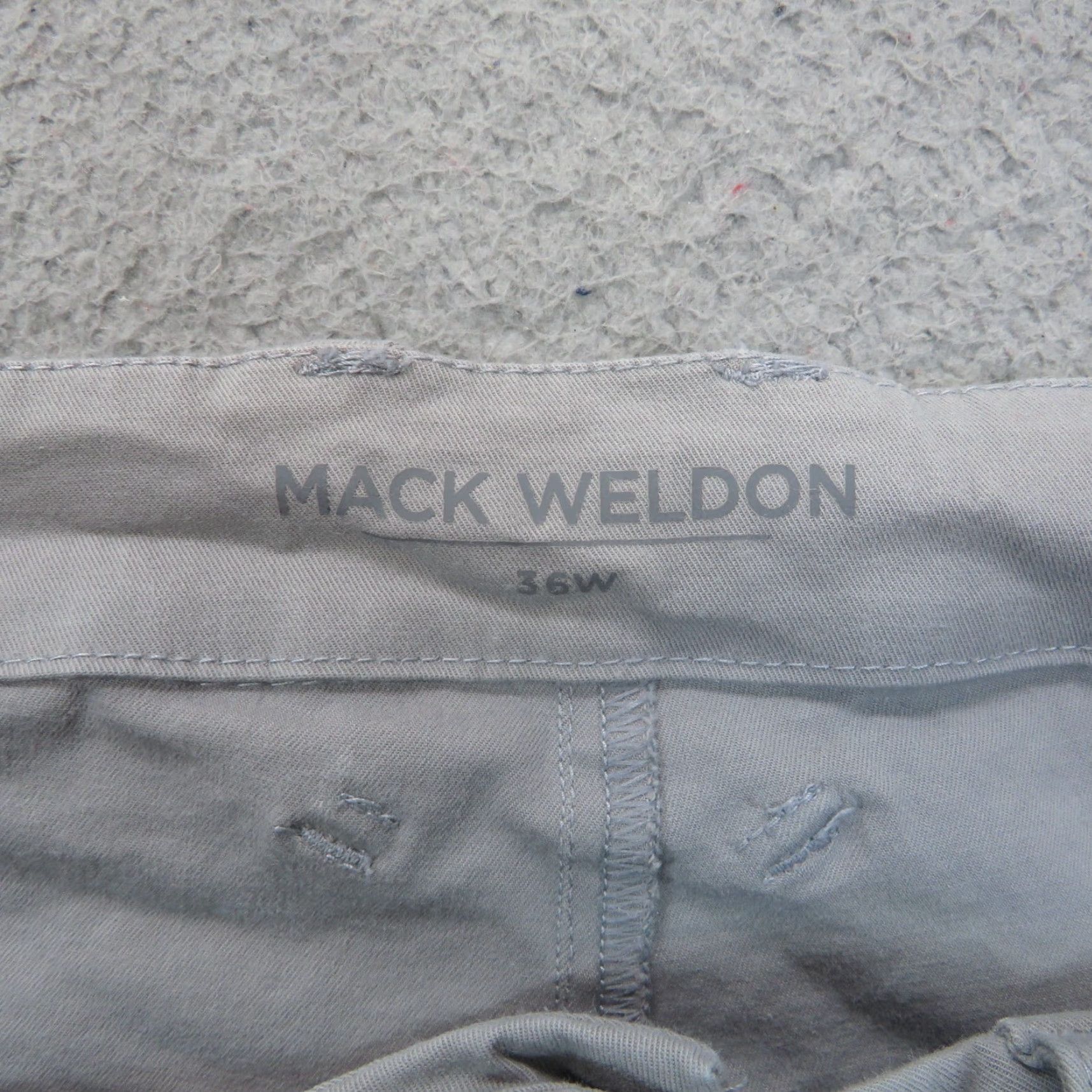 Vintage Mack Weldon Shorts Mens 36 Light Gray Preppy Casual Chino Stretch Summer Lyocell Size US 38 / EU 54 - 5 Thumbnail
