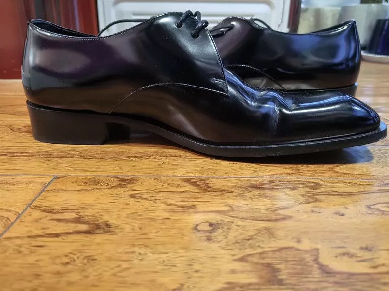 Saint Laurent Paris Saint Laurent Paris Dress Leather Shoes 2505-Nextarrow Size US 7.5 / EU 40-41 - 3 Thumbnail