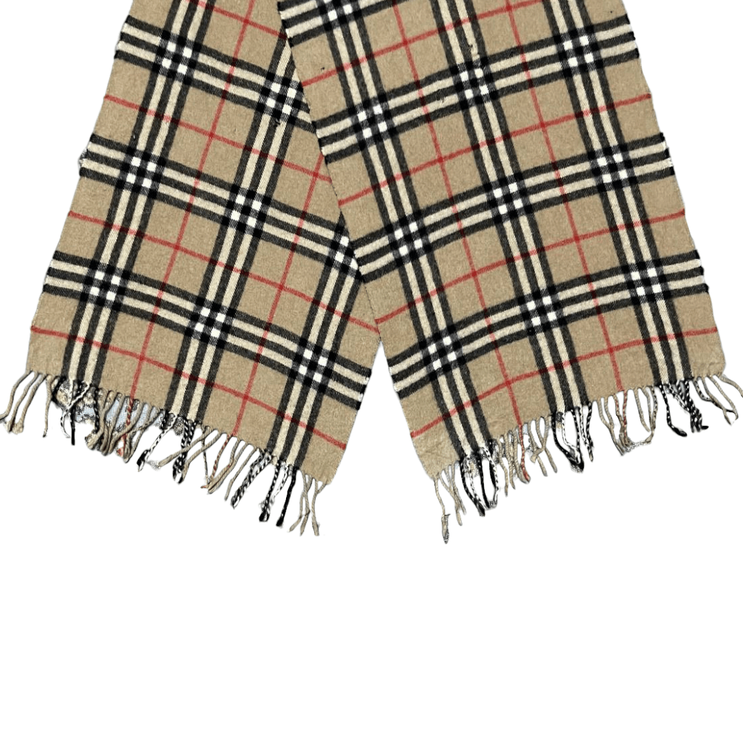Burberry Vintage Burberrys Pure Cashmere Wool Scraves Size ONE SIZE - 4 Thumbnail