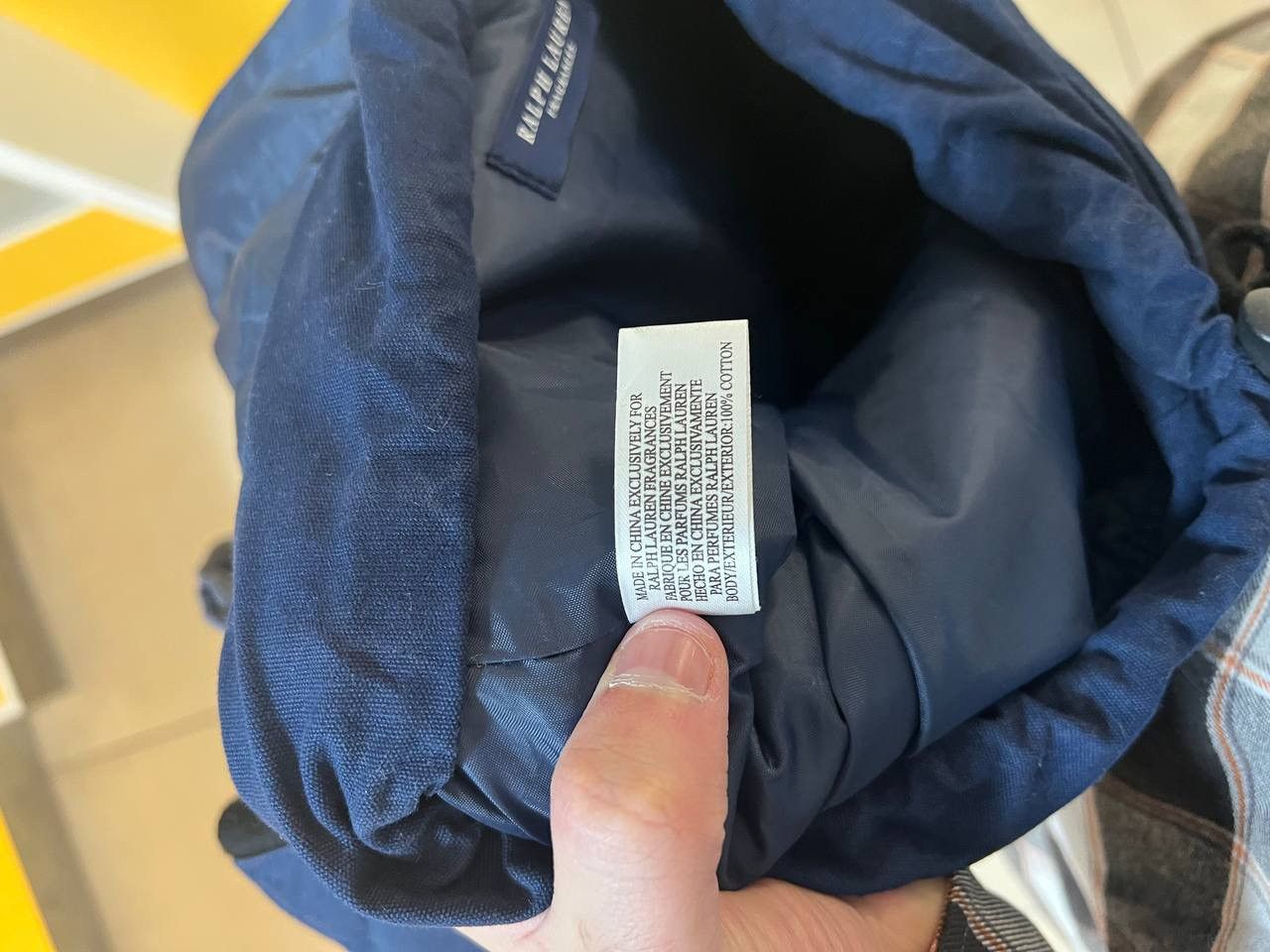 Polo Ralph Lauren × Vintage VERY RARE POLO RALPH LAUREN FRAGRANCE DESIGNER BAG Y2K 90s Size ONE SIZE - 10 Thumbnail