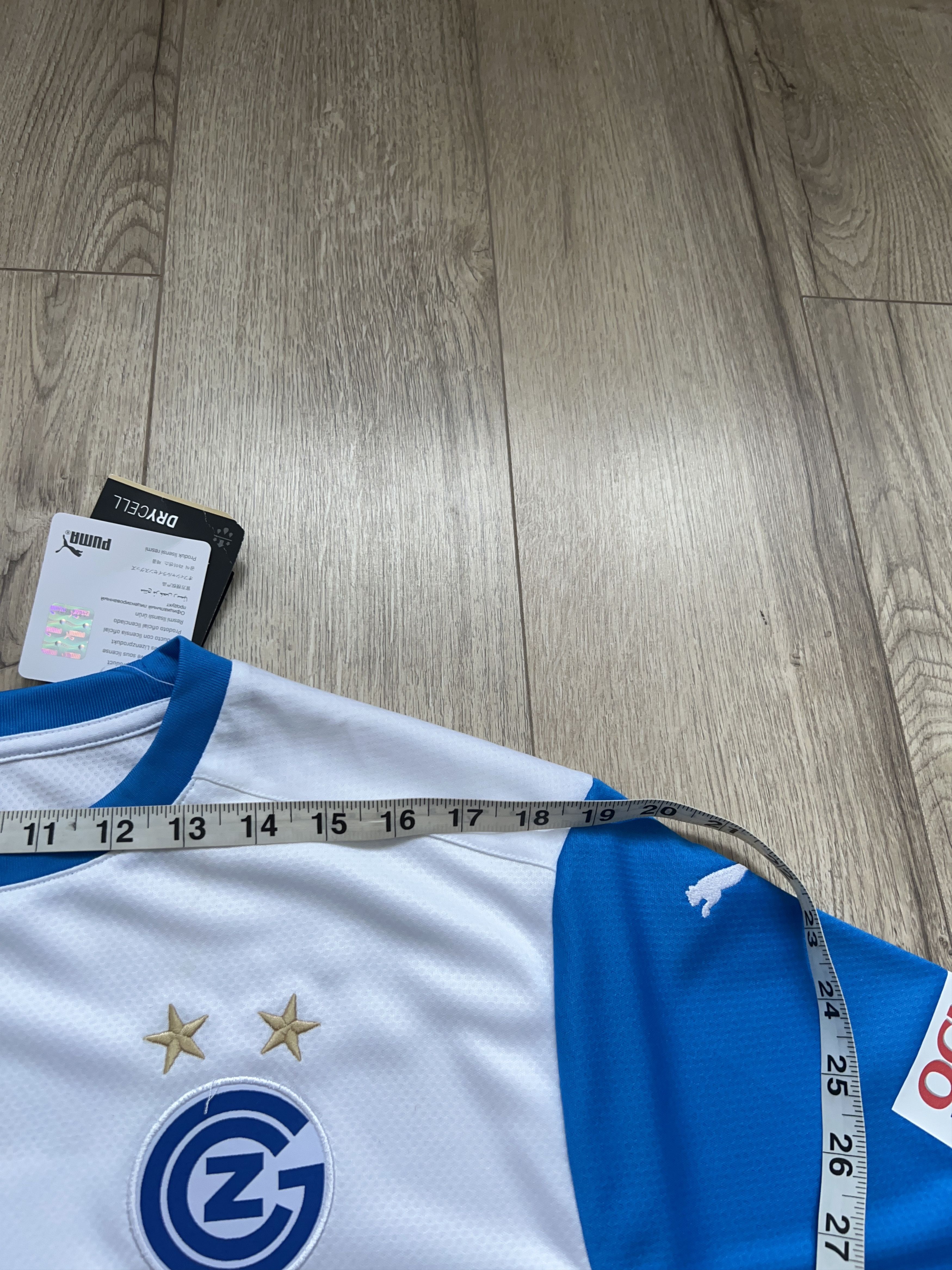 Puma Grasshopper Club Zürich 2020 2021 #30 PINA Football Shirt Size US XL / EU 56 / 4 - 8 Thumbnail
