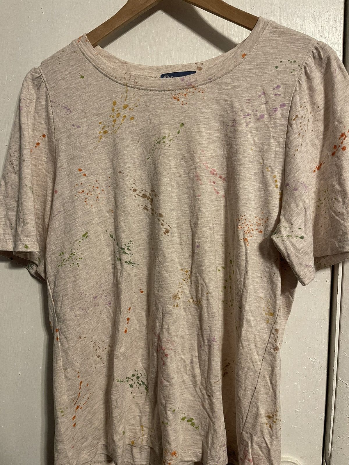 Vintage Democracy Splatter Tee Size M / US 6-8 / IT 42-44 - 2 Thumbnail