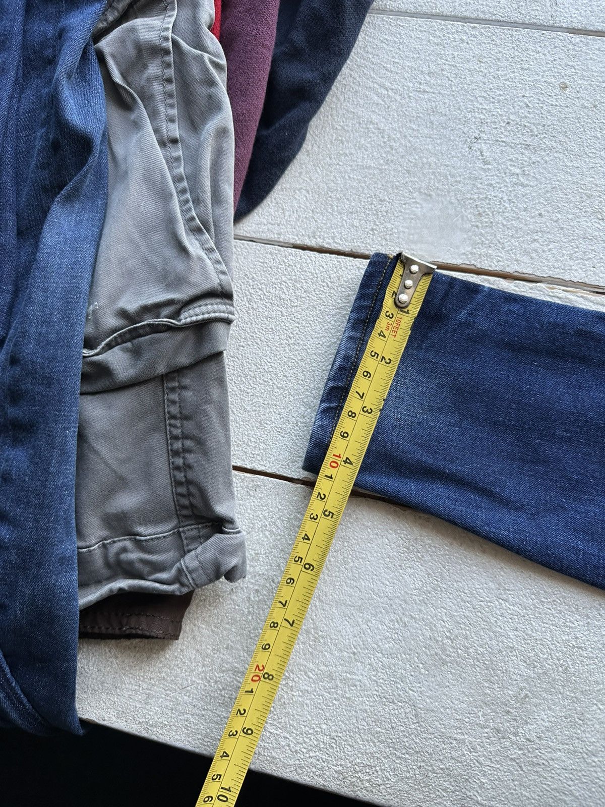 G-Star VNTG🚨G STAR RAW Jeans Washed Distressed Denim y2k Size 23" - 16 Thumbnail