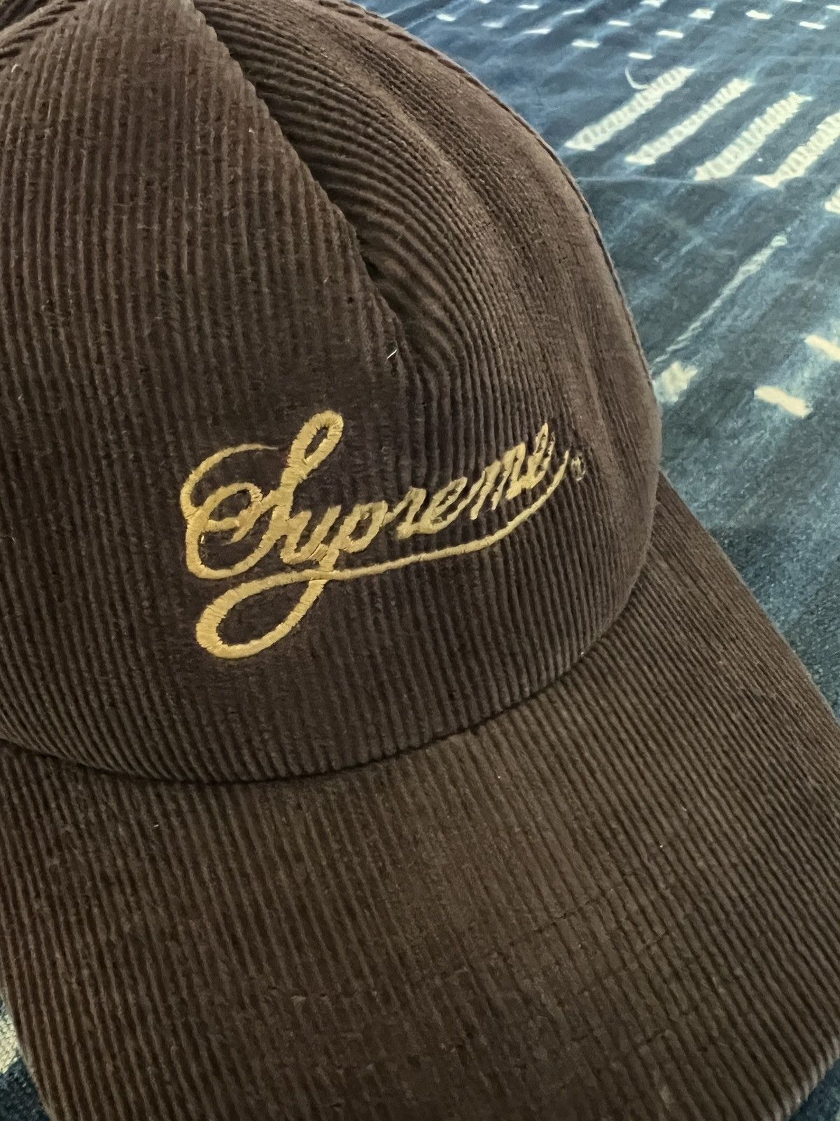 Supreme Supreme Archive 1st Script logo cord 5P cap OS Size ONE SIZE - 3 Thumbnail