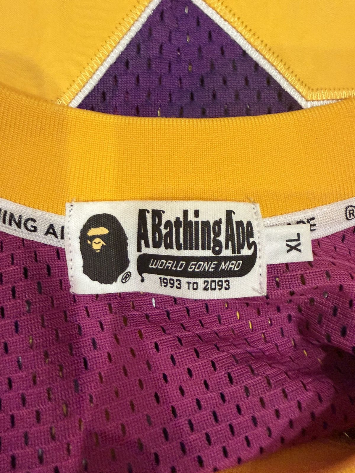 Bape Bape jersey purple Size US XL / EU 56 / 4 - 3 Thumbnail