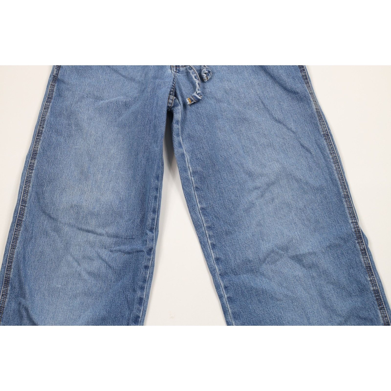 Polo Ralph Lauren Vintage 90s Ralph Lauren Faded Spell Out Wide Leg Jeans Size US 30 / EU 46 - 3 Thumbnail