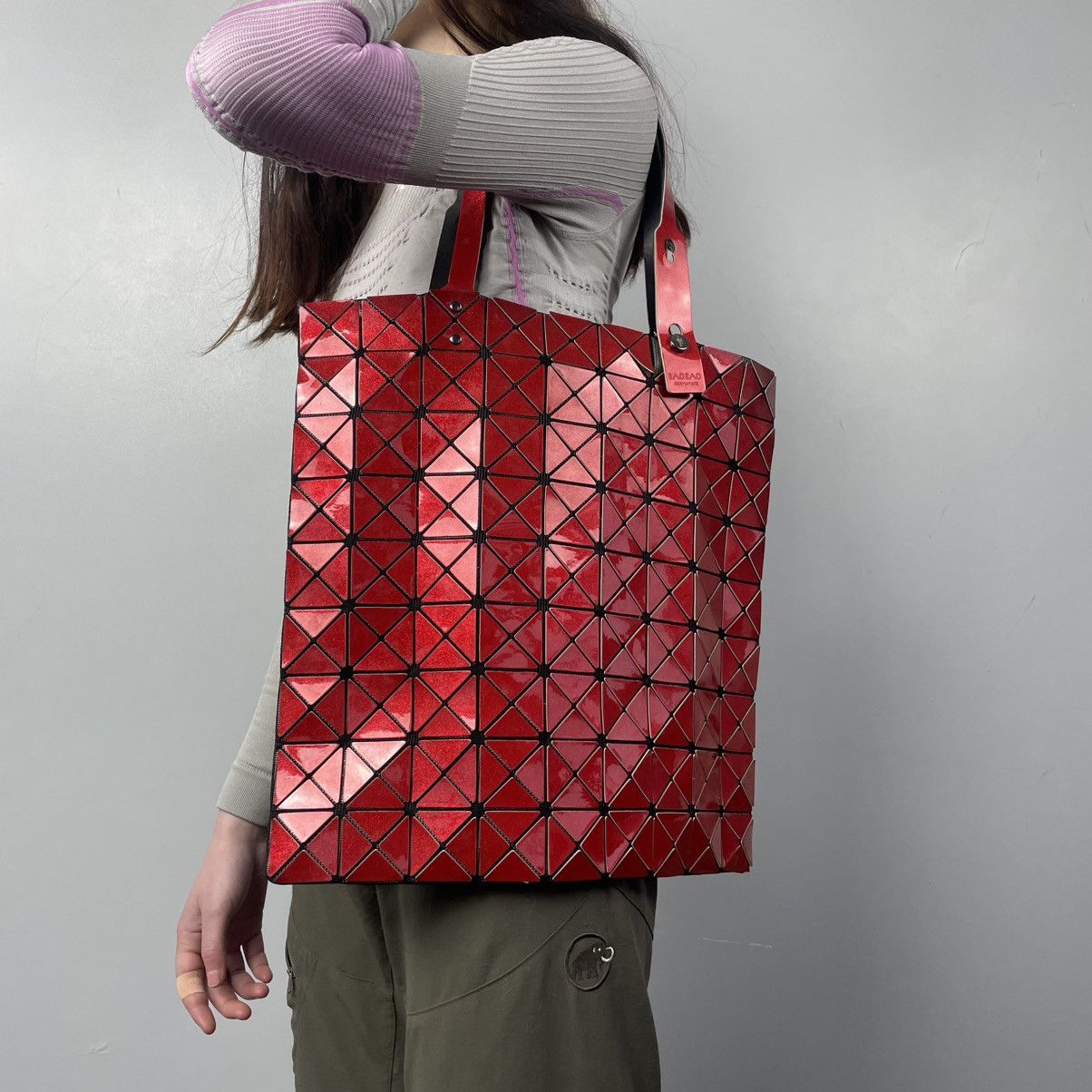 Issey Miyake Limited edition BAO BAO ISSEY MIYAKE Red Tote Bag Japan Size ONE SIZE - 1 Thumbnail