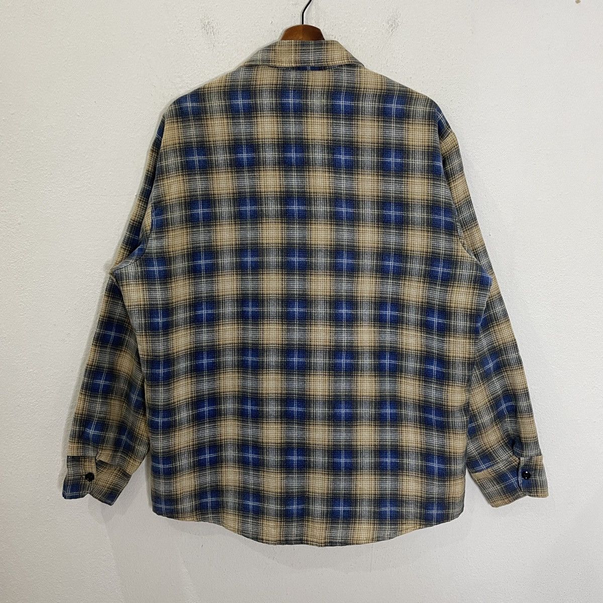 Sears Vintage 70s Sears Checkered Flannel Tee Size US XL / EU 56 / 4 - 6 Thumbnail