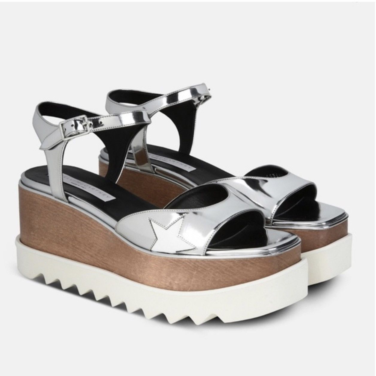 Stella McCartney Stella McCartney Elyse Star Platform Sandals Size 36.5 Size US 5.5 / IT 35.5 - 1 Thumbnail