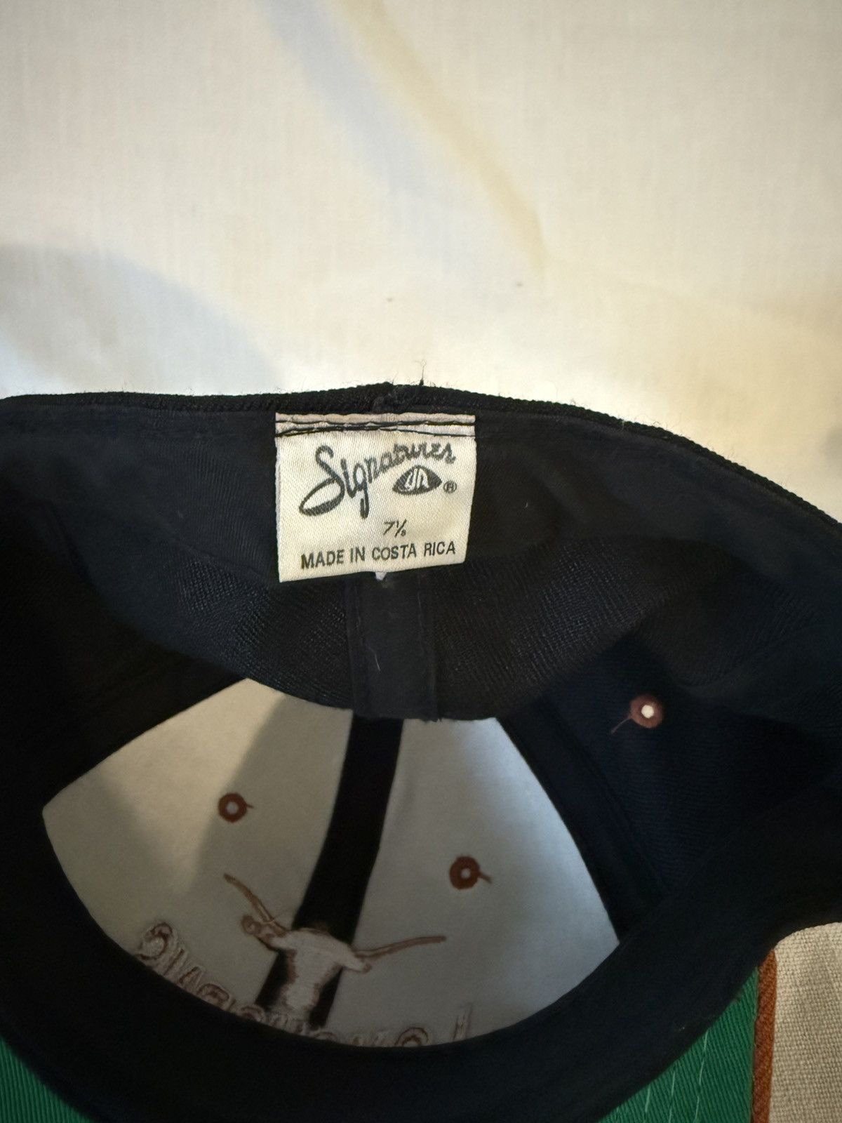 Signatures × Vintage Vintage texas longhorns signatures youngan hat size 7 1/8 Size ONE SIZE - 4 Thumbnail