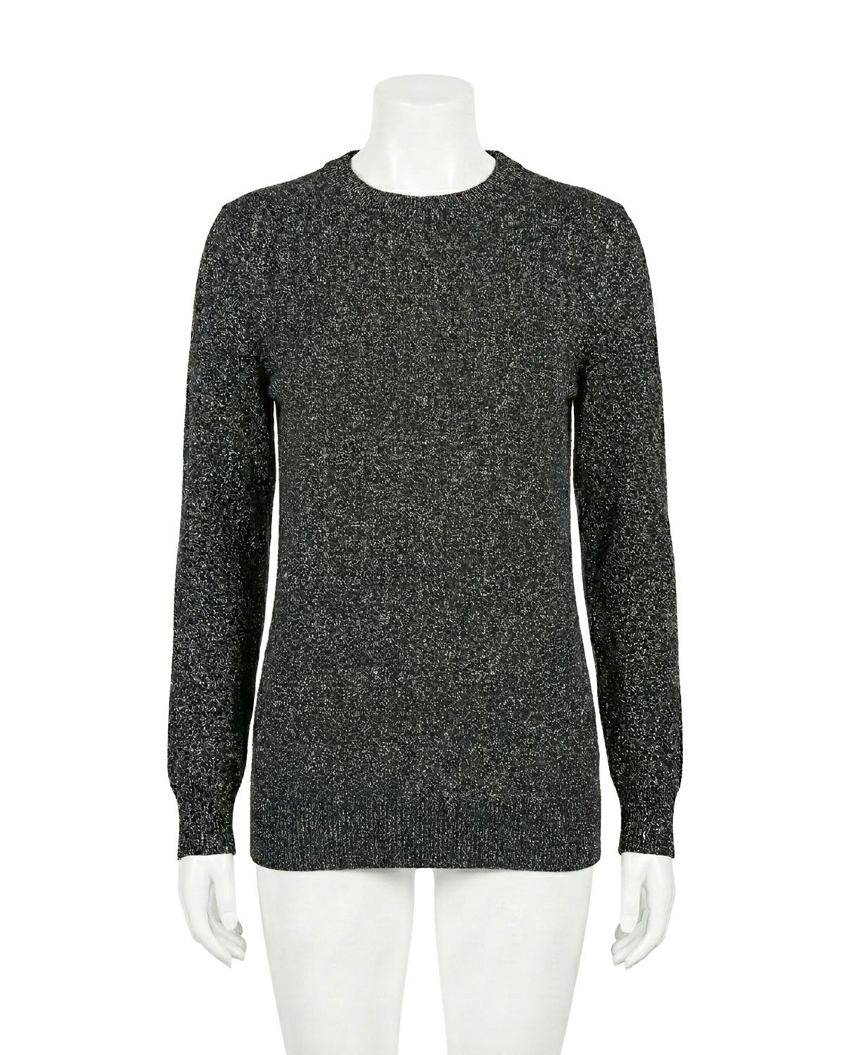 Saint Laurent Paris Saint Laurent Glitter Sweater - SS19 Size US S / EU 44-46 / 1 - 3 Thumbnail