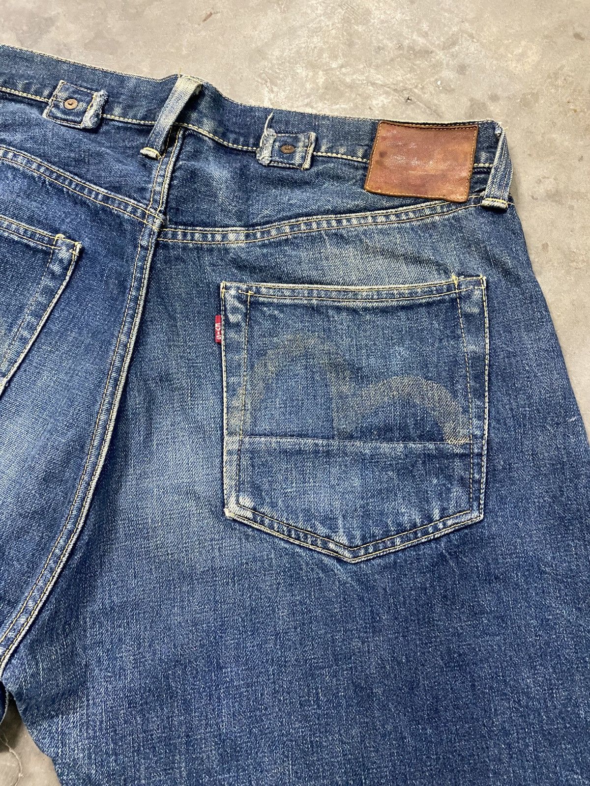 Evisu × Japanese Brand × Vintage Vintage Japan Evis Yamane Selvedge imn196 Size US 36 / EU 52 - 7 Thumbnail