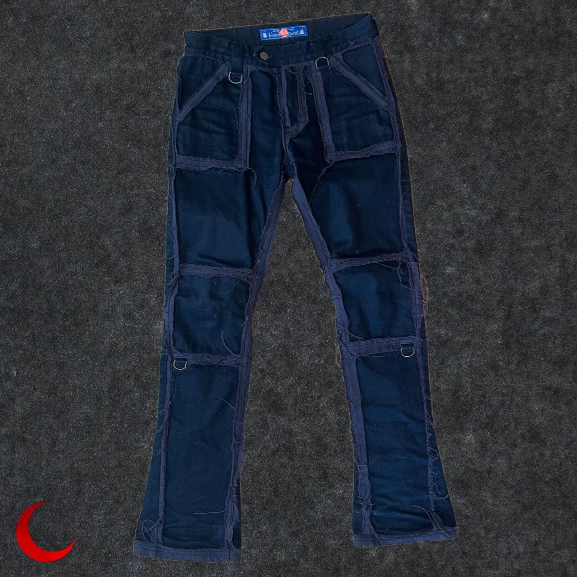 Blackmeans Blackmeans Reconstructed Panel Jeans Size US 30 / EU 46 - 1 Thumbnail