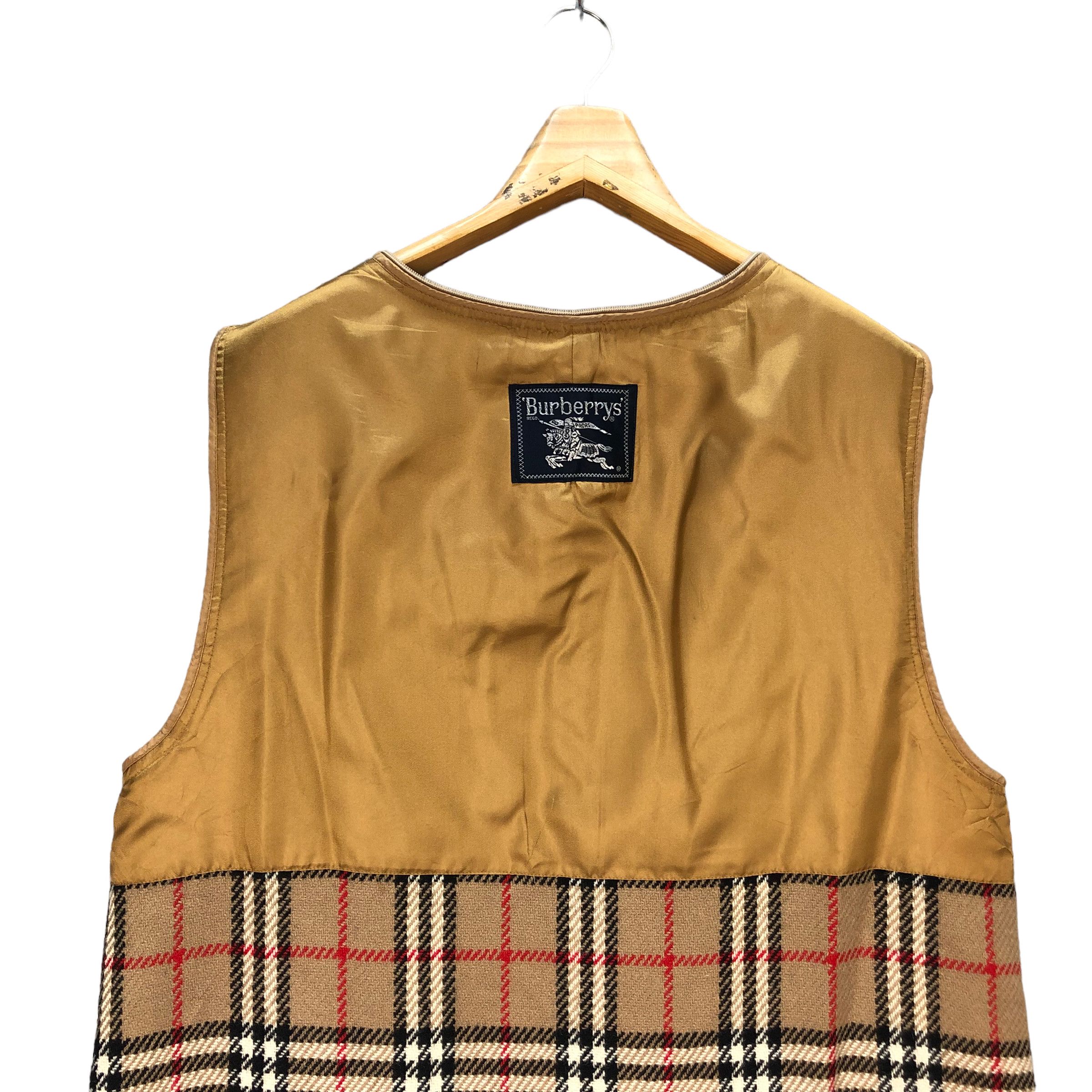 Burberry VINTAGE BURBERRY NOVA CHECK INNER JACKET #7393-142 Size US L / EU 52-54 / 3 - 7 Thumbnail