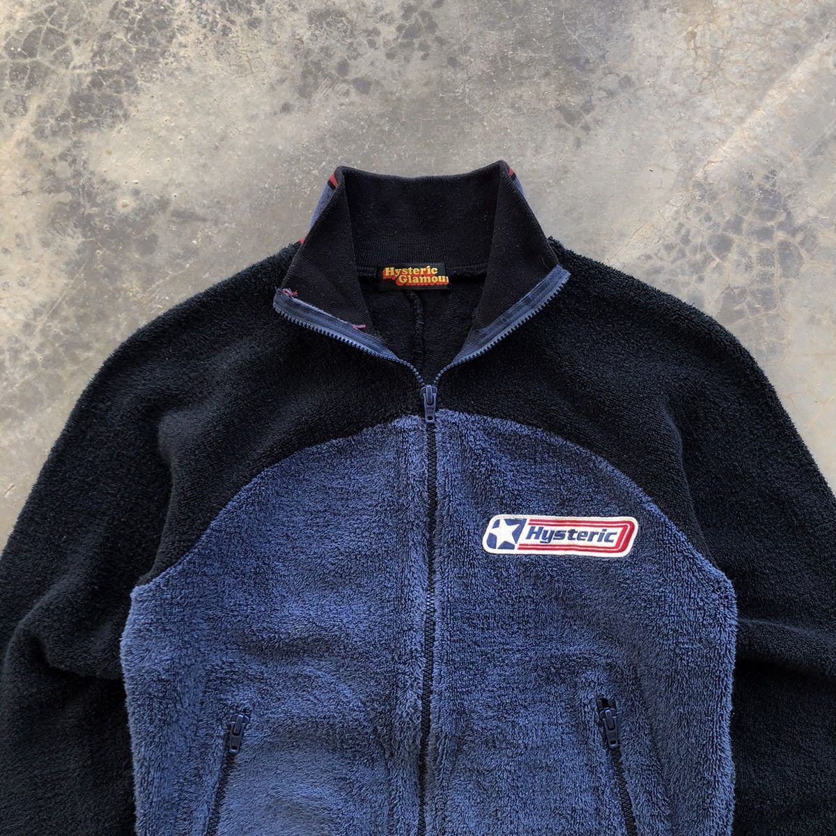 Hysteric Glamour × Japanese Brand × Vintage HYSTERIC GLAMOUR Vintage Fur Fullzip Sweater Size US S / EU 44-46 / 1 - 4 Thumbnail