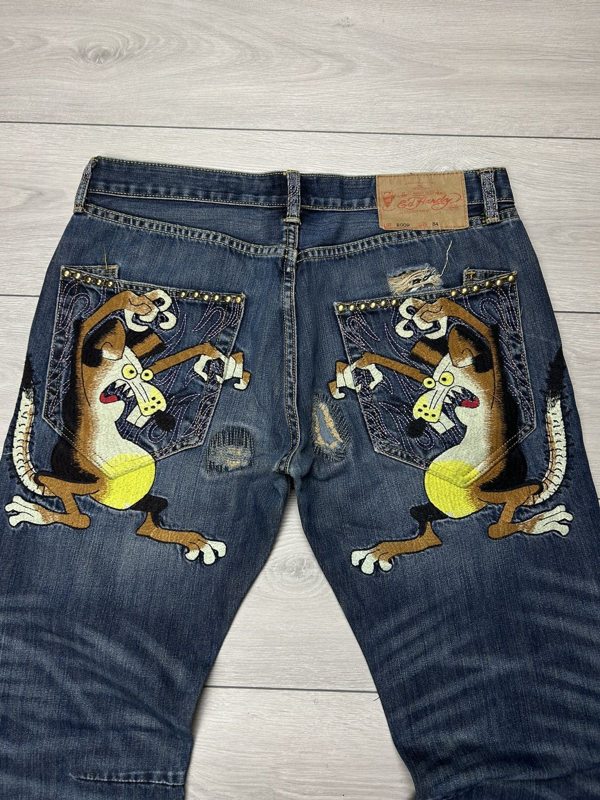 Ed Hardy Ed Hardy vintage denim jeans size 32 Size US 34 / EU 50 - 3 Thumbnail