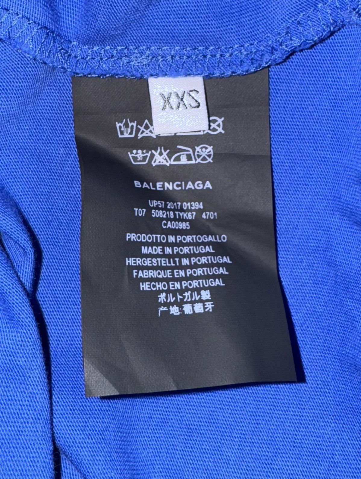 Balenciaga Balenciaga Balenciaga T-shirts 2018 Europe XXS Oversized Size US XXS / EU 40 - 8 Thumbnail