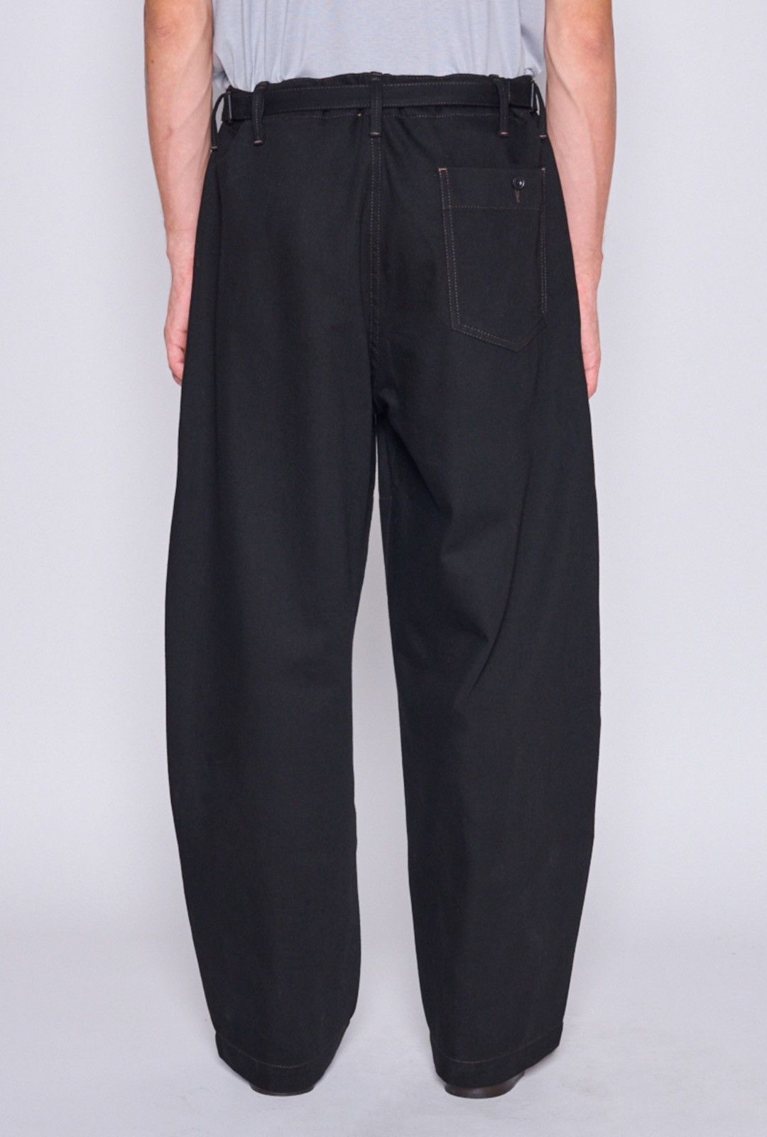 Lemaire Last Size Lemaire Men’s Black Judo Denim Pants Size US 36 / EU 52 - 3 Thumbnail