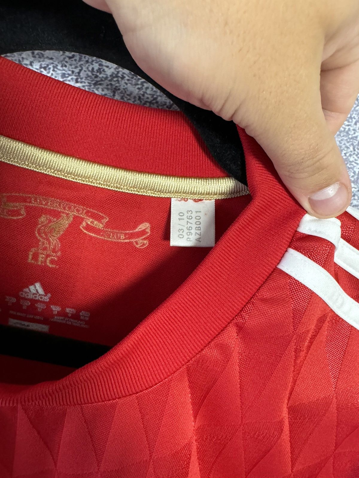 Adidas × Vintage Vintage Liverpool 2010/11 Adidas Soccer Jersey Medium Size US M / EU 48-50 / 2 - 10 Thumbnail