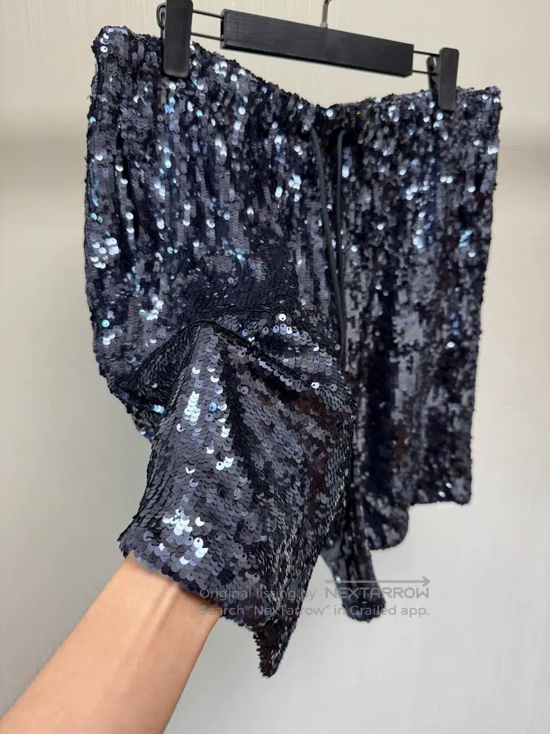 Dries Van Noten Dries Van Noten Sequin shorts| Size 34" / US 12 / IT 48 - 3 Thumbnail