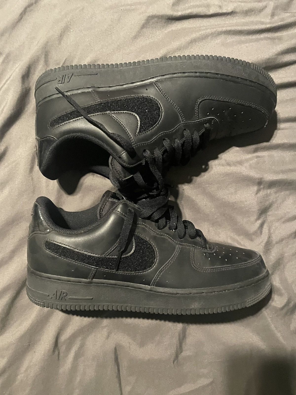 size 5 black air force