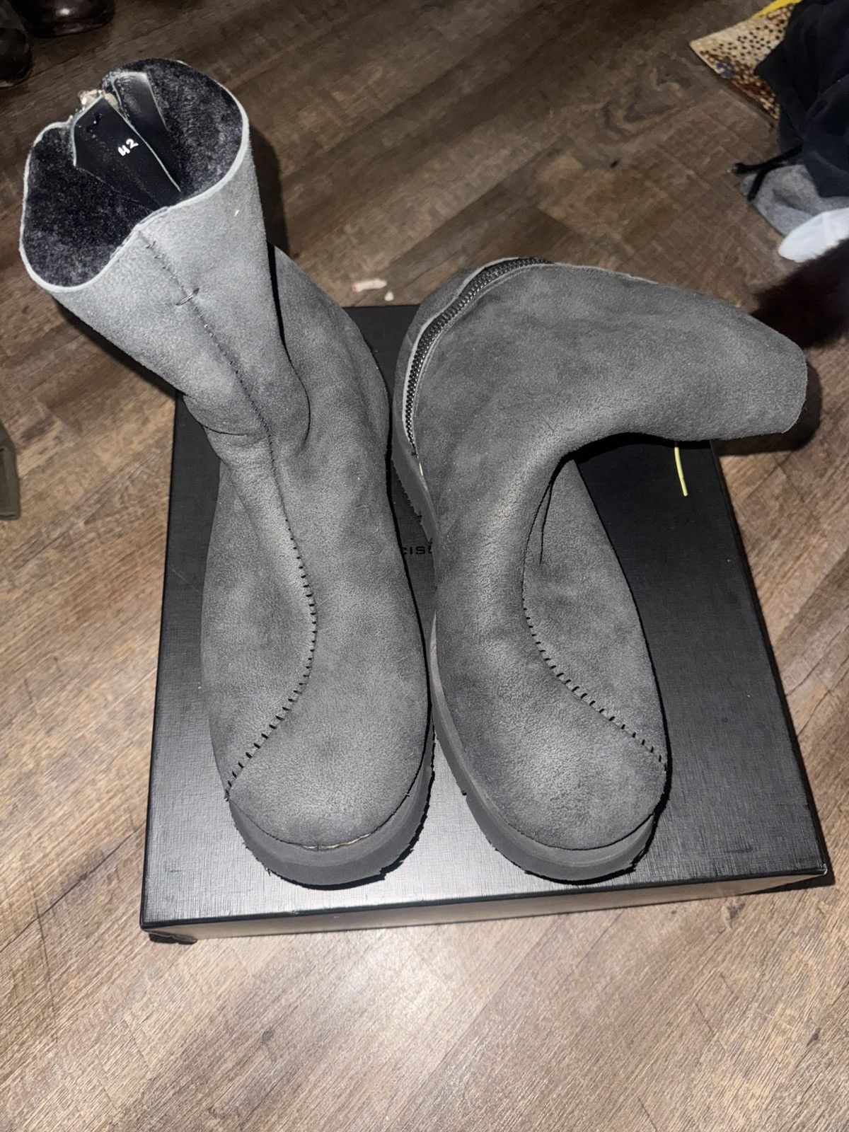 10sei0otto Sidezip creeper boots (like rick owens) Size US 9.5 / EU 42-43 - 1 Thumbnail