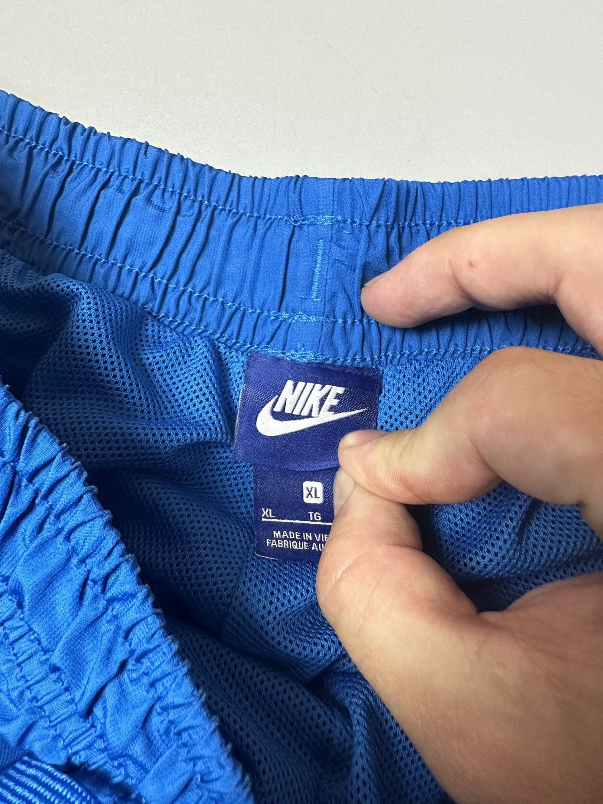 Nike × Vintage Vintage nylon drill trousers Nike Size US 38 / EU 54 - 3 Thumbnail