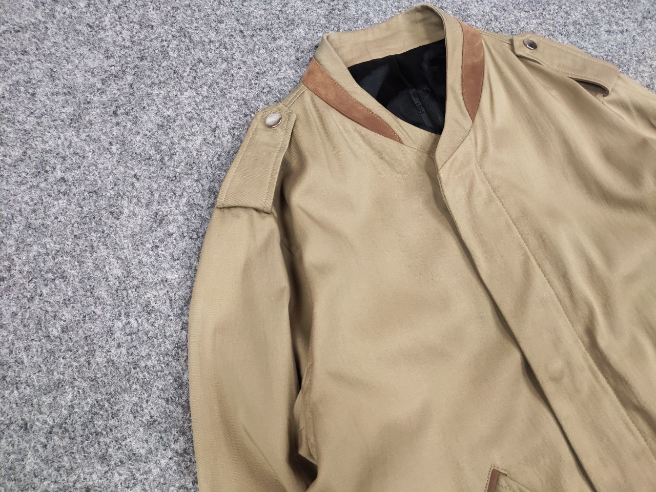 The Kooples The Kooples SS20 Cotton Full Zip Bomber MIlitary Jacket Size US S / EU 44-46 / 1 - 7 Thumbnail