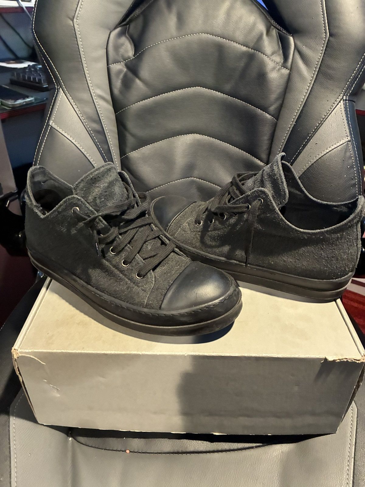 Rick Owens Rick owen drkshdw black Size US 9 / EU 42 - 3 Thumbnail