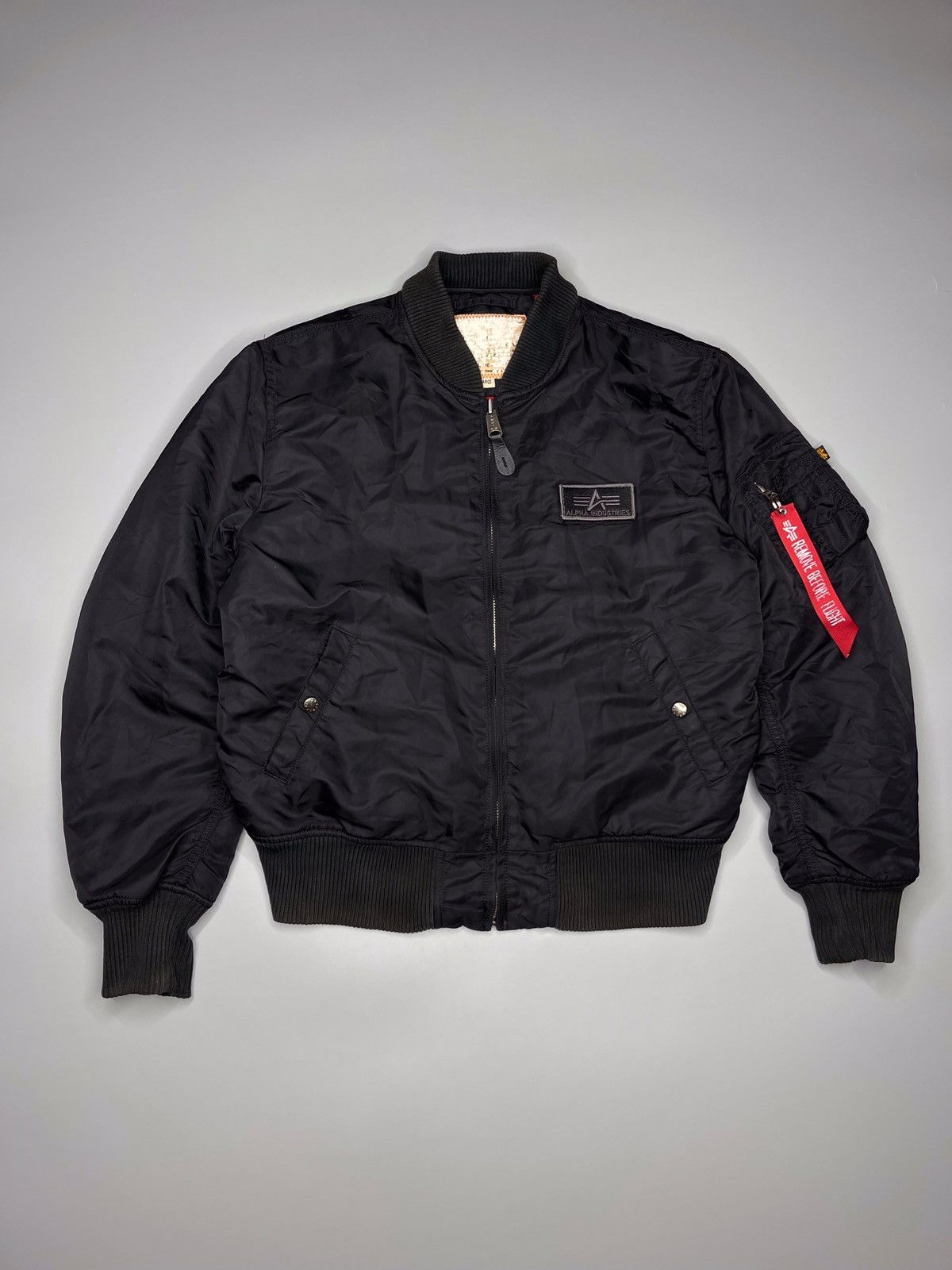 Alpha Industries Alpha Industries Bomber Jacket RARE Size US L / EU 52-54 / 3 - 1 Thumbnail
