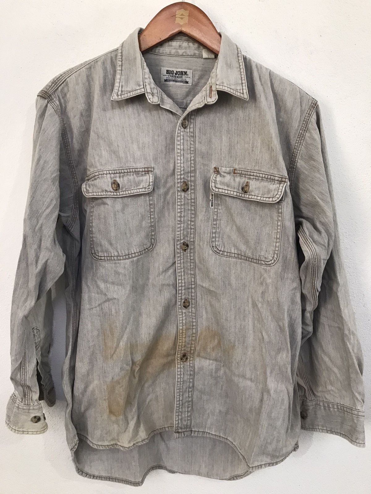 Big John × Japanese Brand × Vintage Vintage Big John famed basic Size US M / EU 48-50 / 2 - 1 Thumbnail