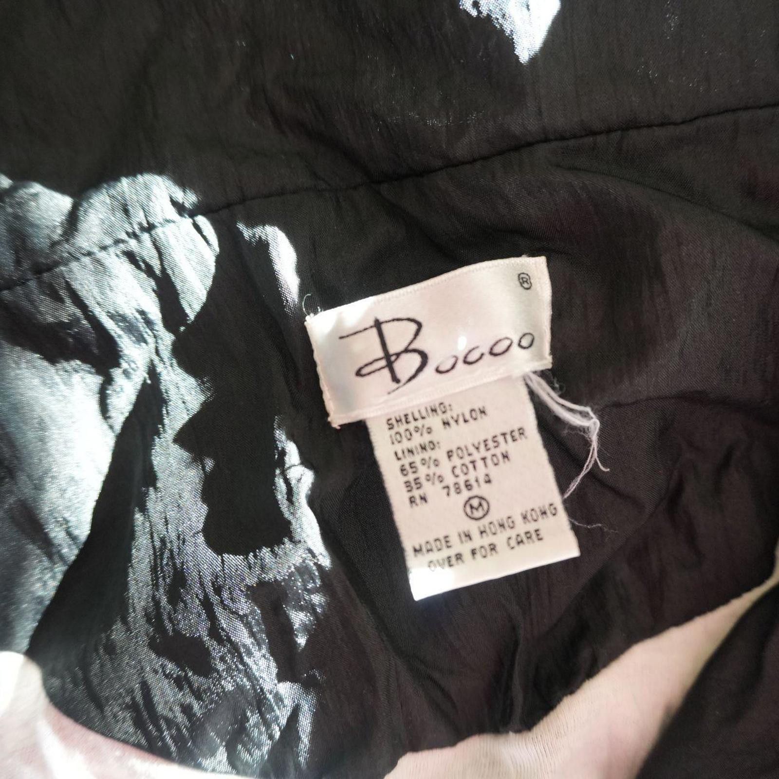 Other Bocoo Jacket Women's M Pink Black VTG Windbreaker Full Zip Size M / US 6-8 / IT 42-44 - 2 Thumbnail