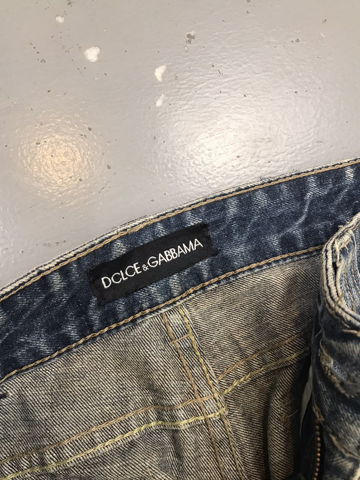Dolce & Gabbana Vintage faded dolce & gabbana distressed denim Size US 34 / EU 50 - 8 Thumbnail
