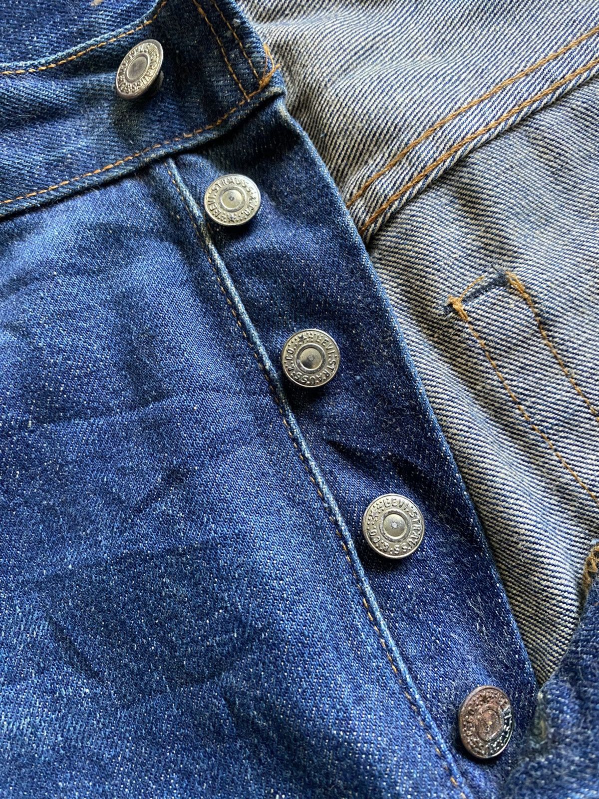 Levi's × Levi's Vintage Clothing × Vintage 🔥VTG LEVIS BIG E DENIM SELVEDGE USA Size US 30 / EU 46 - 9 Thumbnail