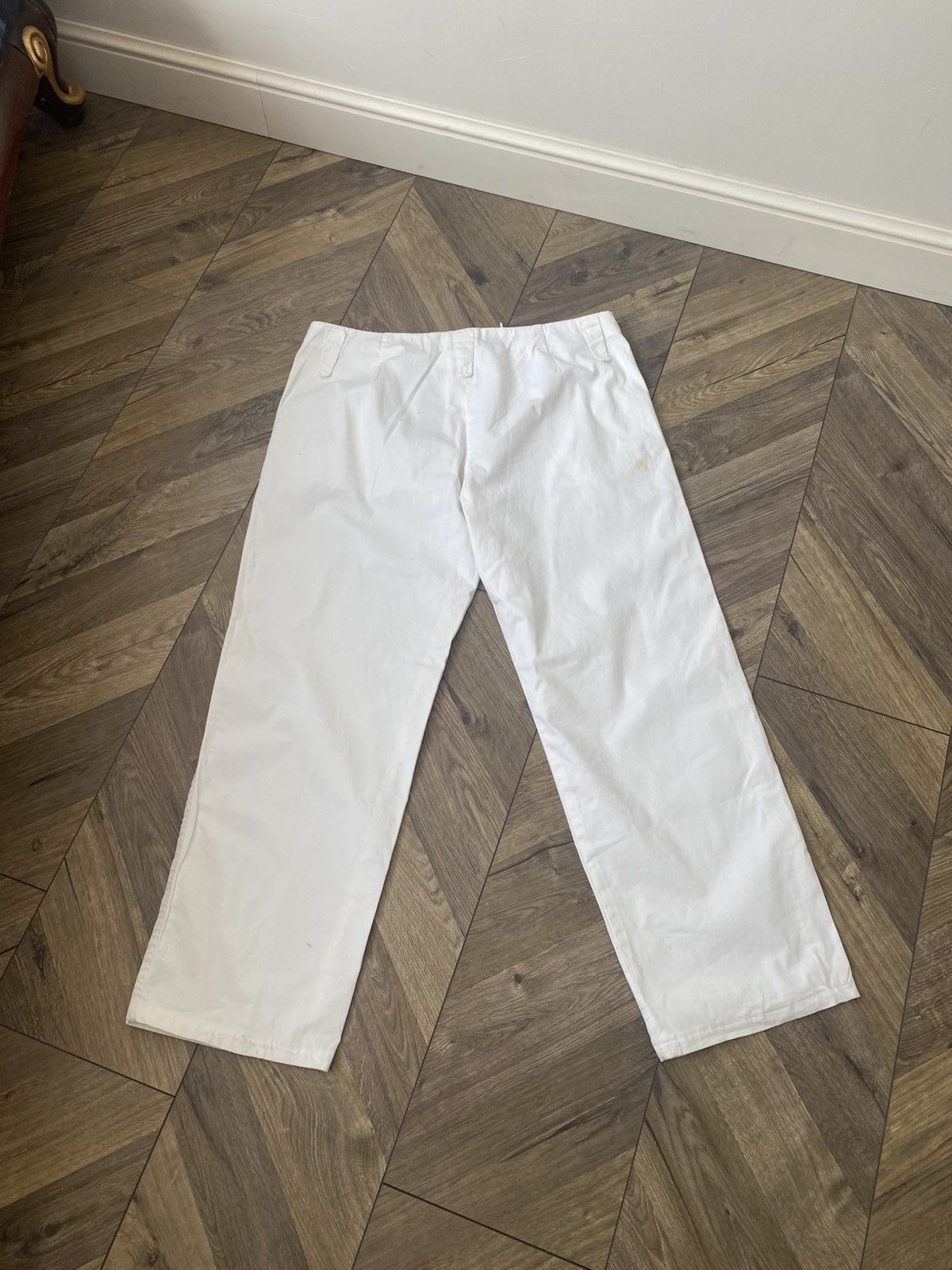 Jil Sander Vintage Jil Sander Women’s white pants Size 30" / US 8 / IT 44 - 12 Thumbnail