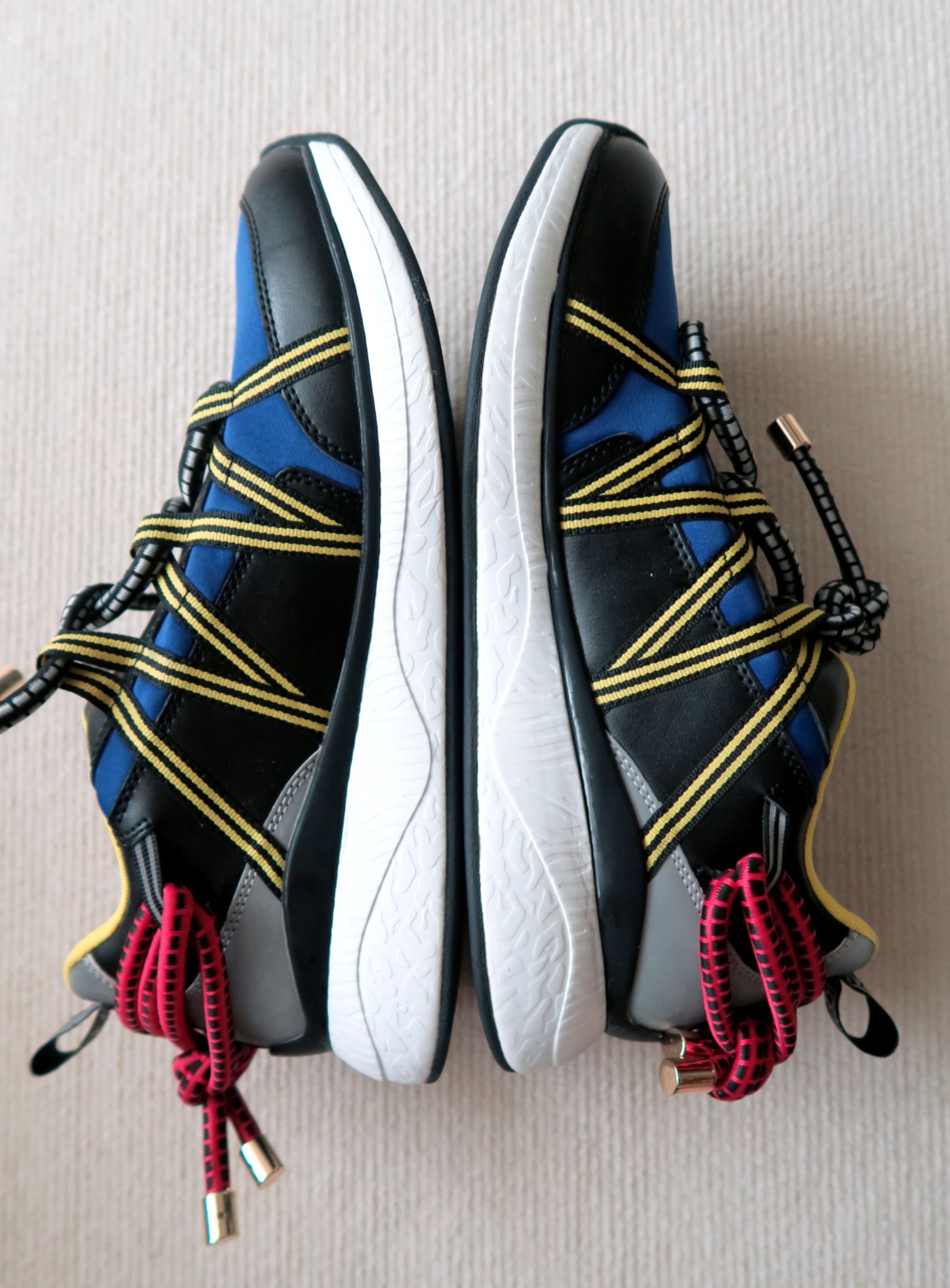 Roberto Cavalli Roberto Cavalli Sport Hiking Inspired Rope Design Sneakers Size US 12 / EU 45 - 9 Thumbnail