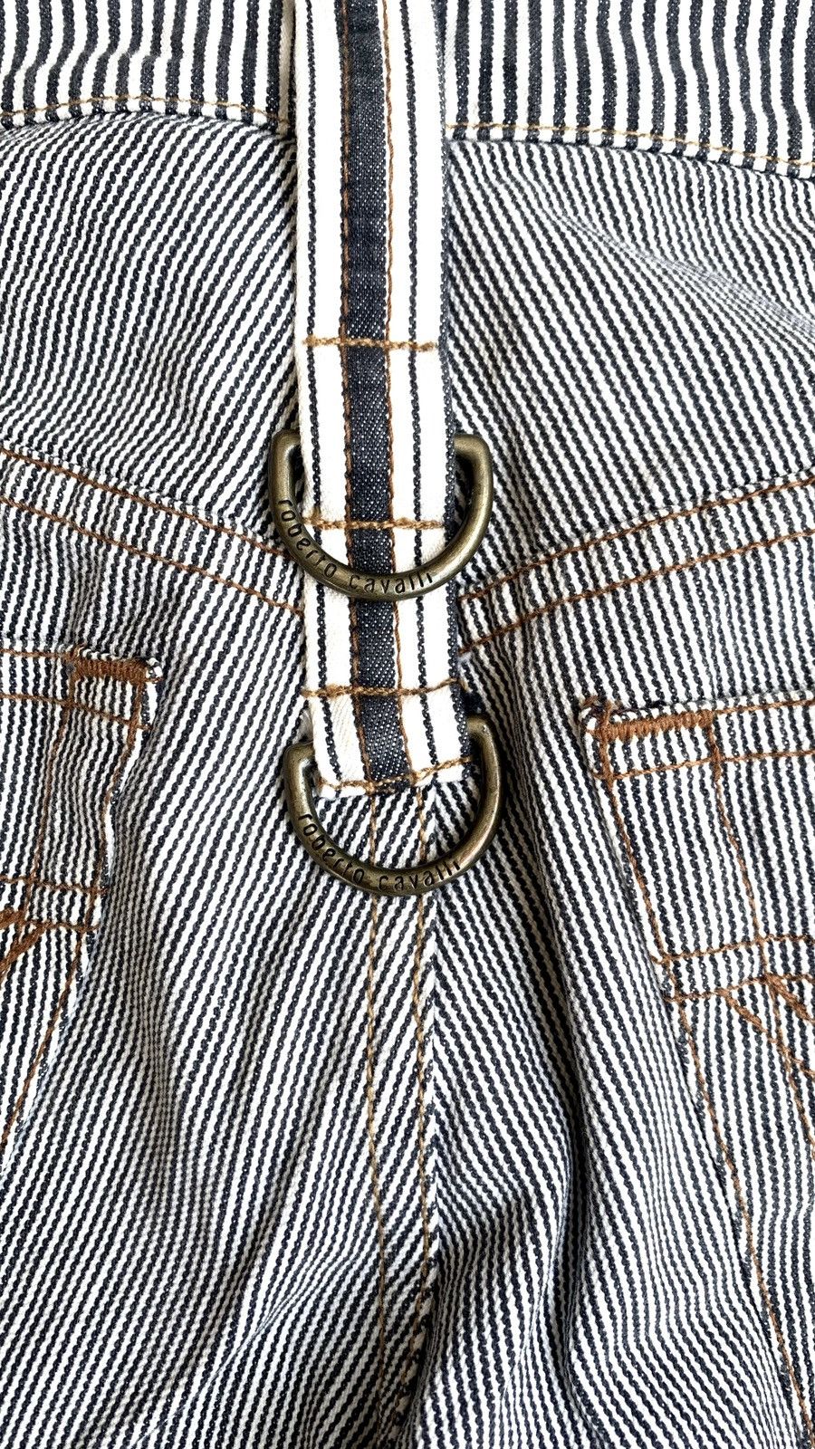 Roberto Cavalli Roberto Cavalli Bootcut Denim Stripe Print Provocateur Size 29" - 5 Thumbnail