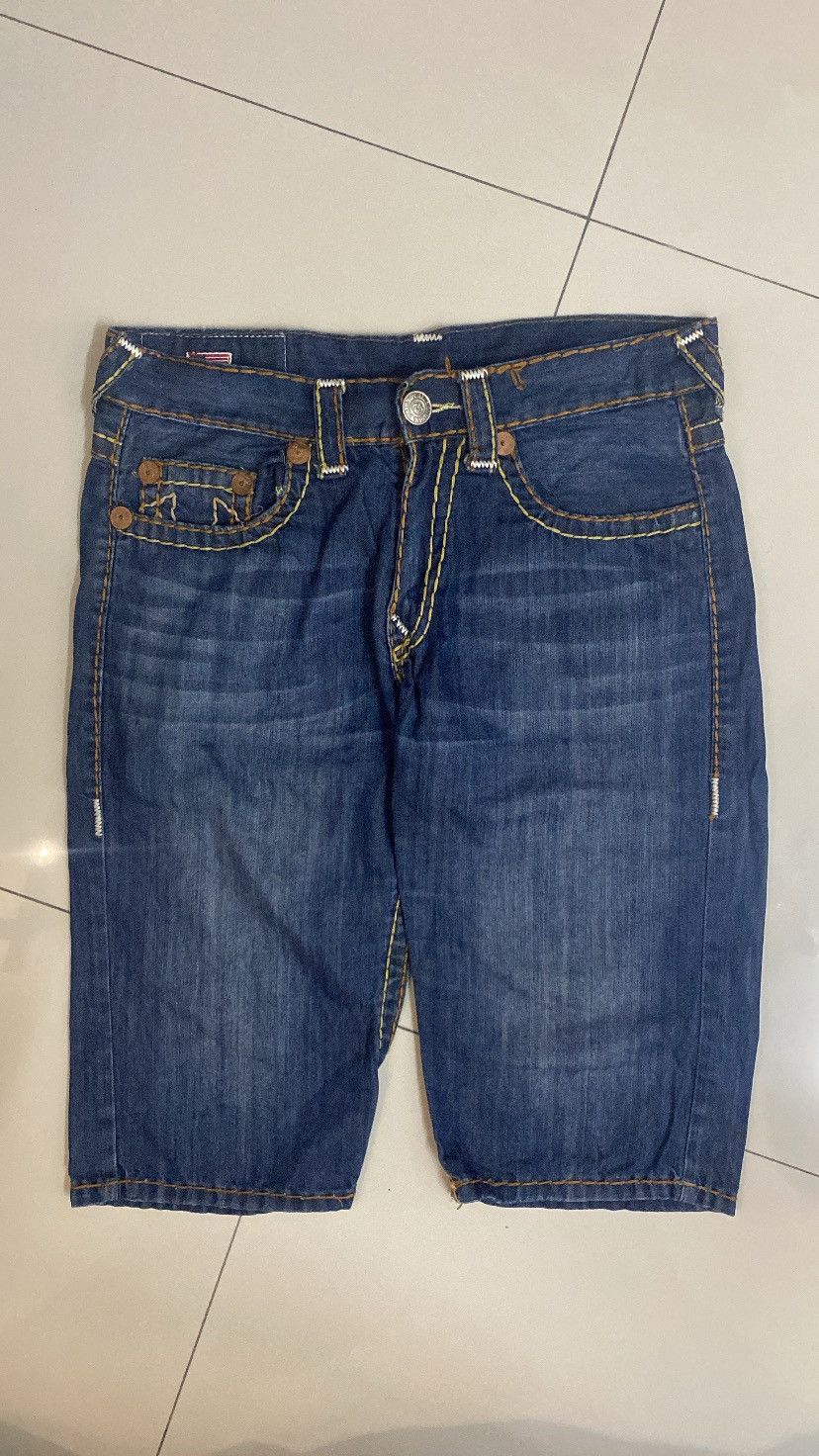 True Religion True Religion Short Pants Denim Size US 34 / EU 50 - 2 Thumbnail