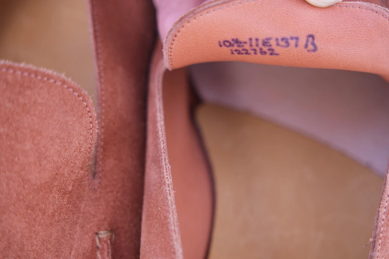 Edward Green New Edward Green Hampton Salmon Suede Loafers UK 10.5 /US 11 Size US 11 / EU 44 - 6 Thumbnail