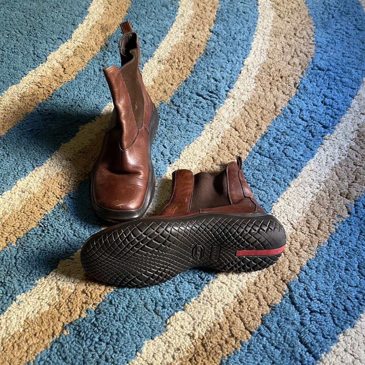 Prada × Vintage FW99 Prada chunky leather chealsea Boot Size US 6 / IT 36 - 3 Thumbnail
