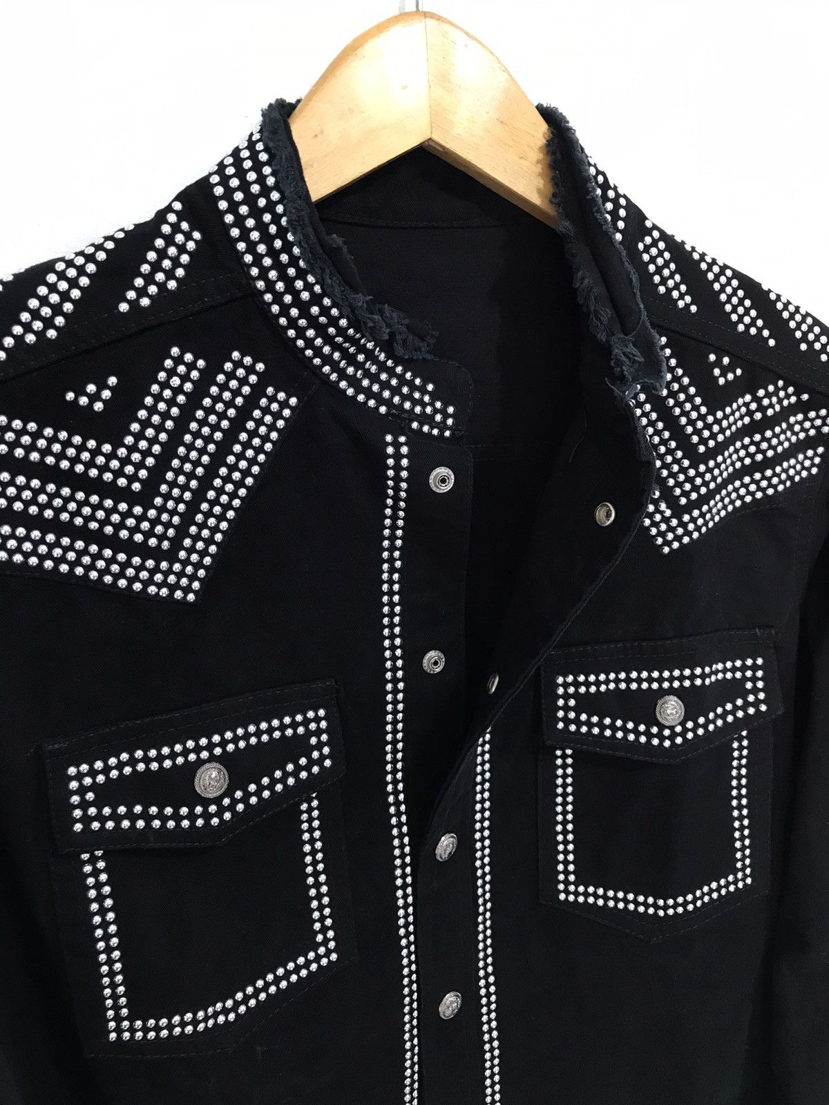 14th Addiction × Japanese Brand × KMRii Undefined Studded shirt western rock Size US M / EU 48-50 / 2 - 7 Thumbnail