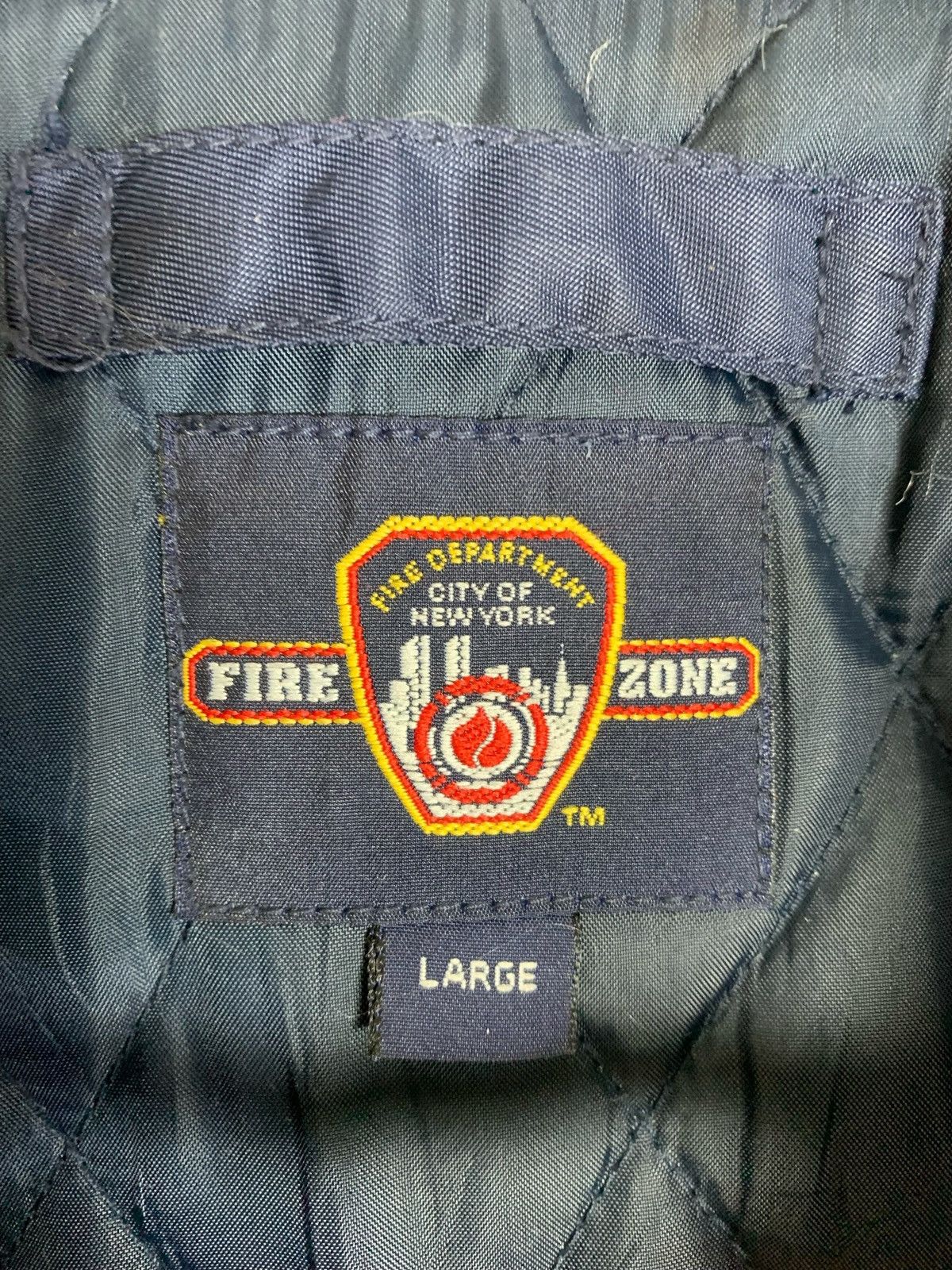 Vintage Vintage Fire Department FDNY Fire Zone StreetWear Jacket Size US XL / EU 56 / 4 - 12 Thumbnail