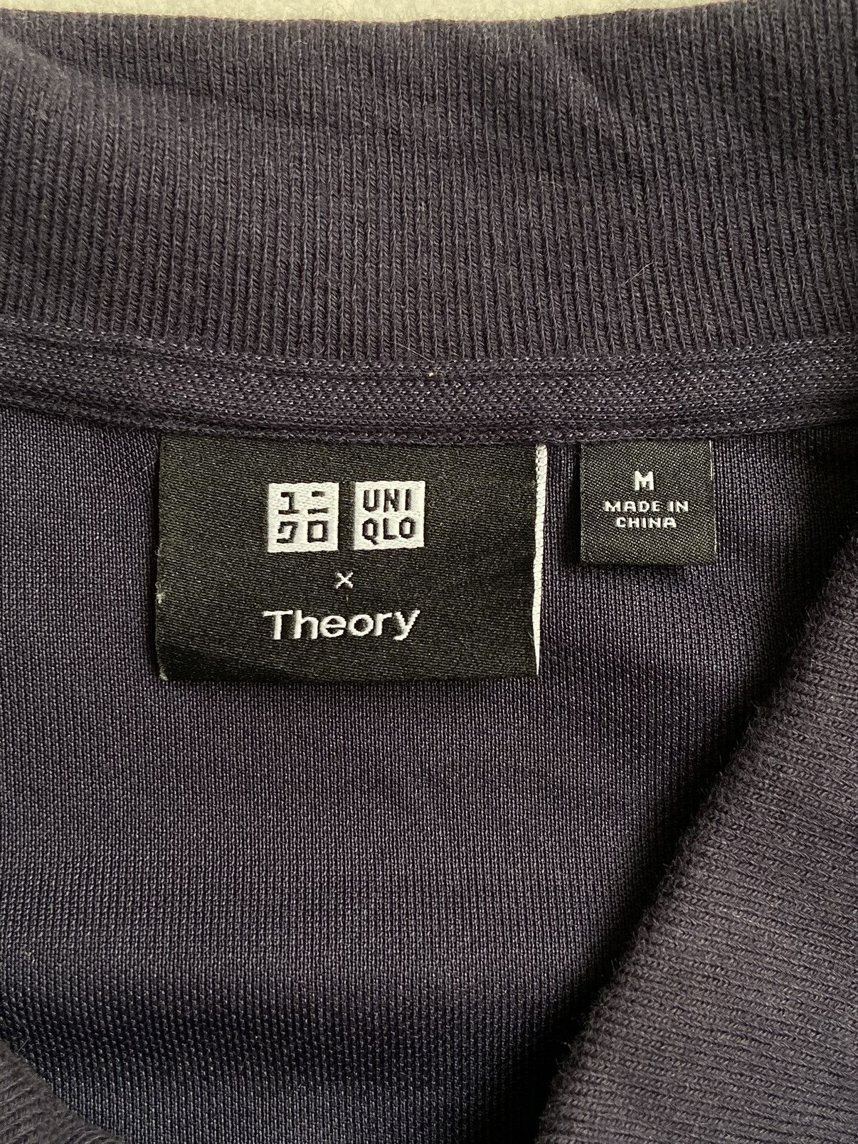 Theory × Uniqlo UNIQLO x THEORY Navy T-shirt Size US S / EU 44-46 / 1 - 11 Thumbnail